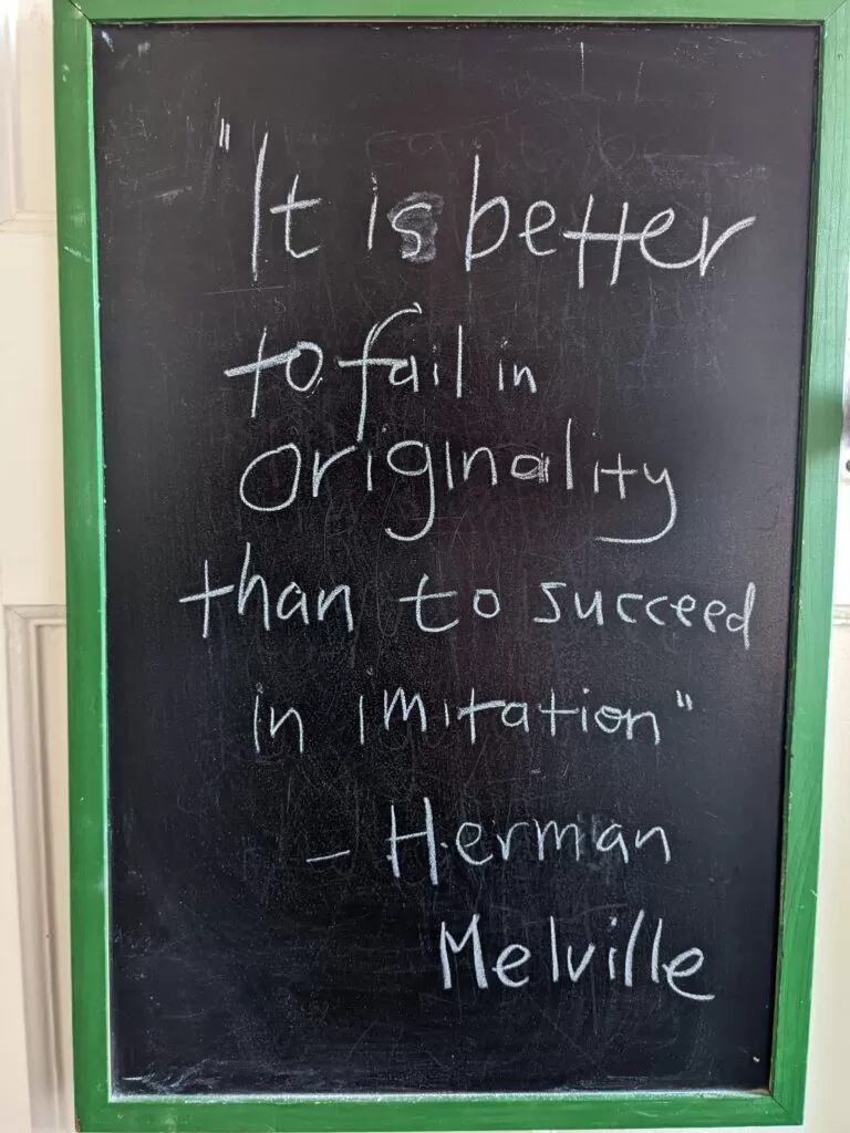 Melville on originality