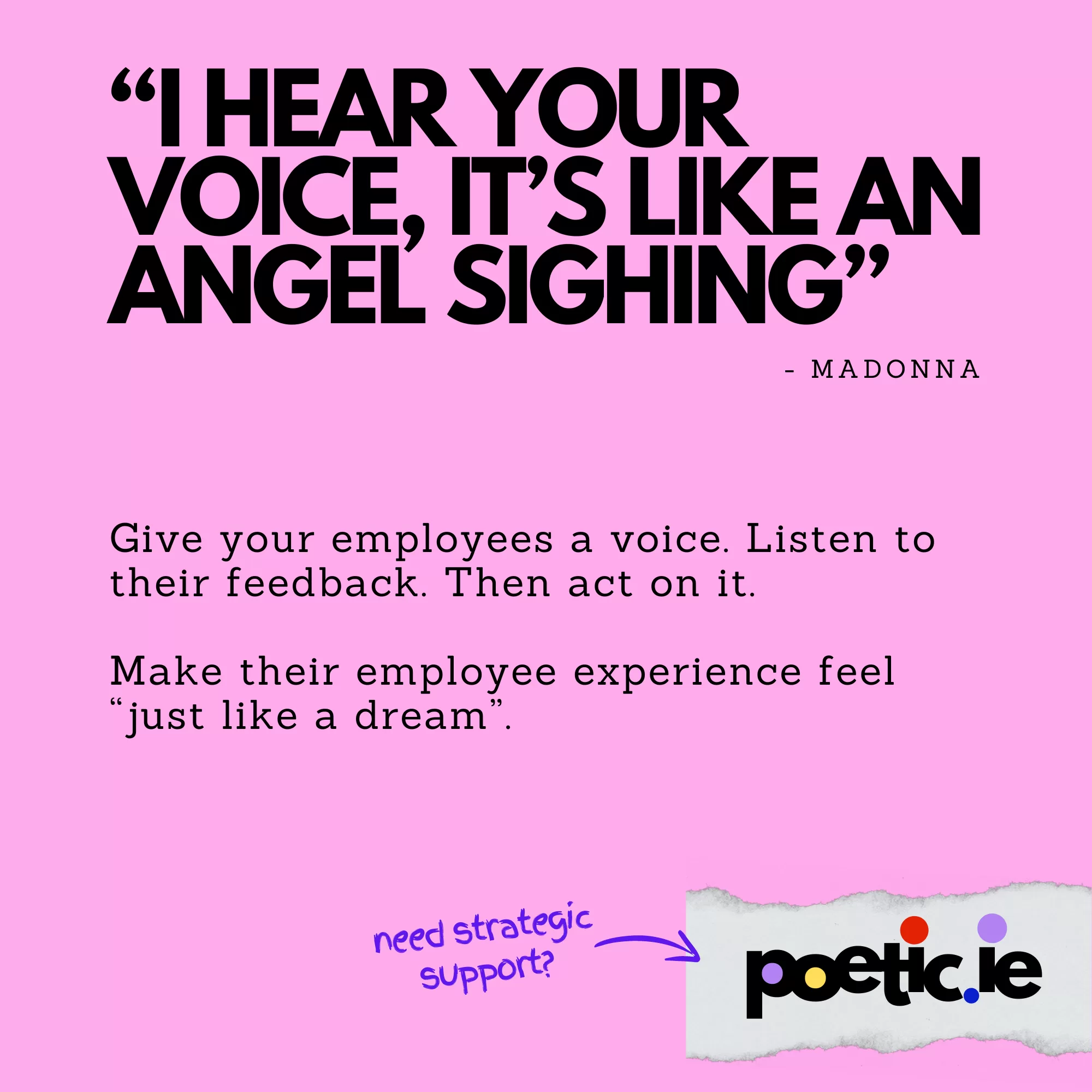 Express Yourself: Madonna Knows The Importance of Having A Voice – So Should You